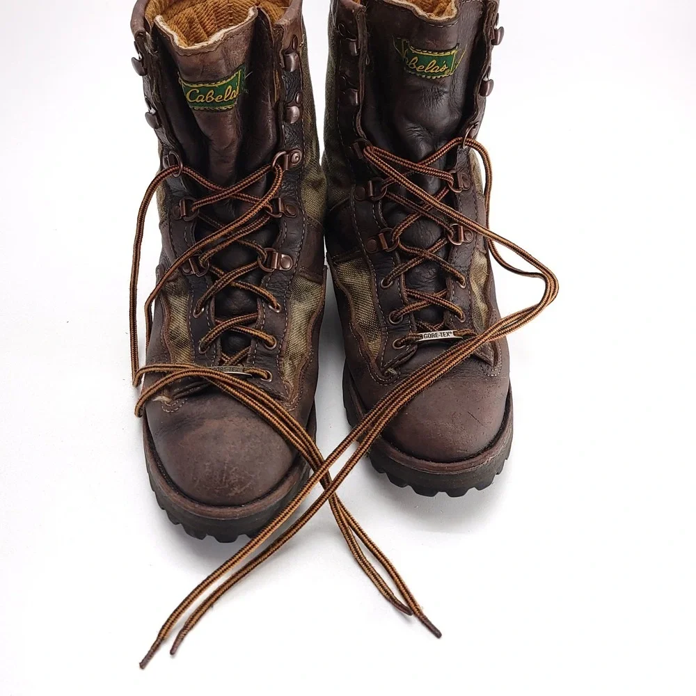 Danner Cabela's ADV Boots Goretex 600g‎ Leather Insulated Men's 10 D Camo 55500X